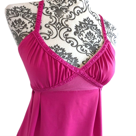 Lululemon Dance Strap Tank Senorita Pink Fuscia Ribbon Rel: 2010 Women's size 6 - Picture 4 of 12